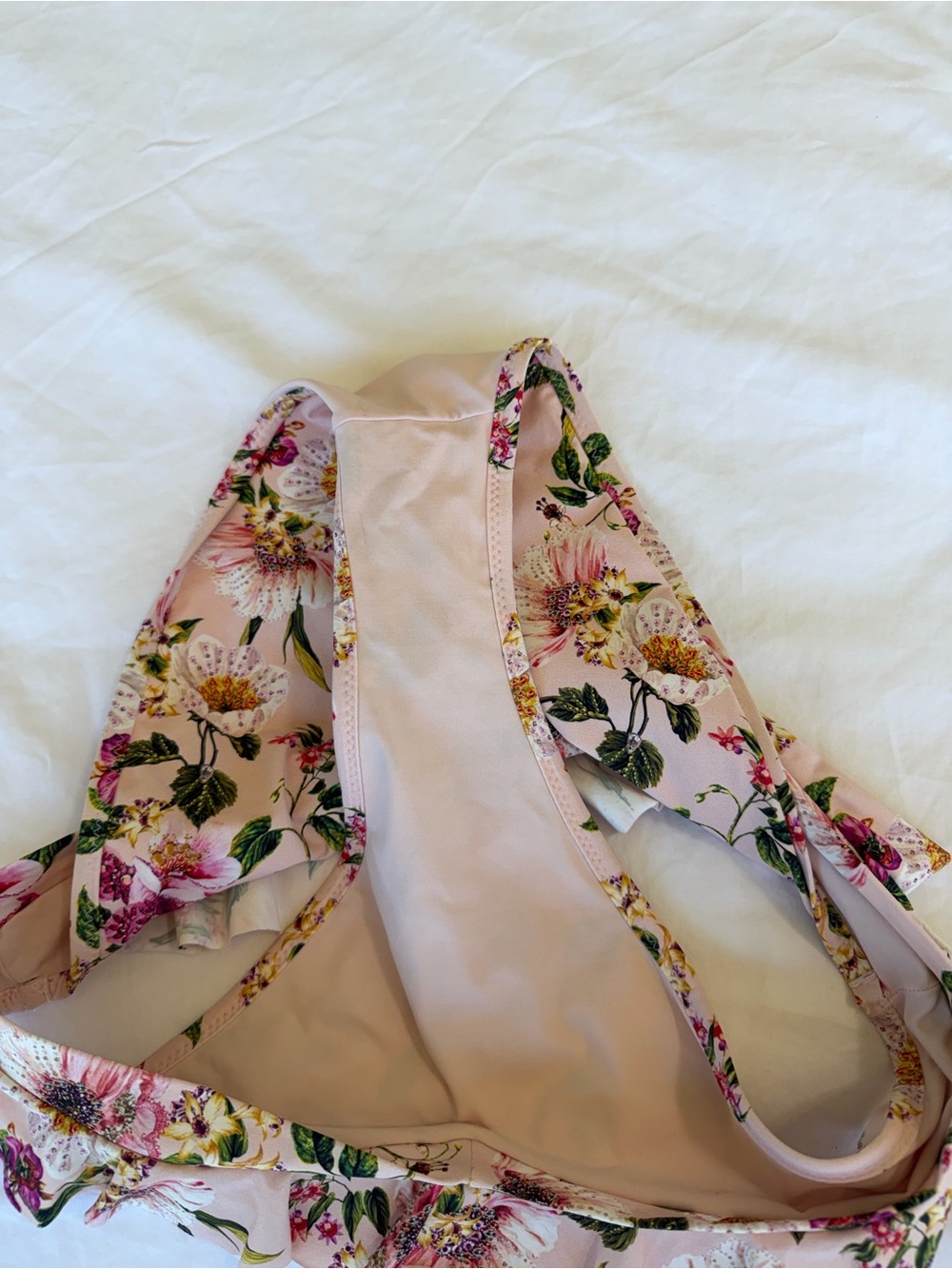 Hanky Panky Ruffle Floral Summer Bikini Bottom - Picture 3 of 4
